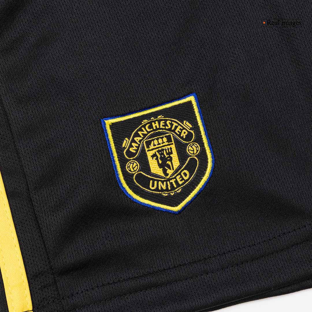 Kids Manchester United Third Full Kit 2025/26