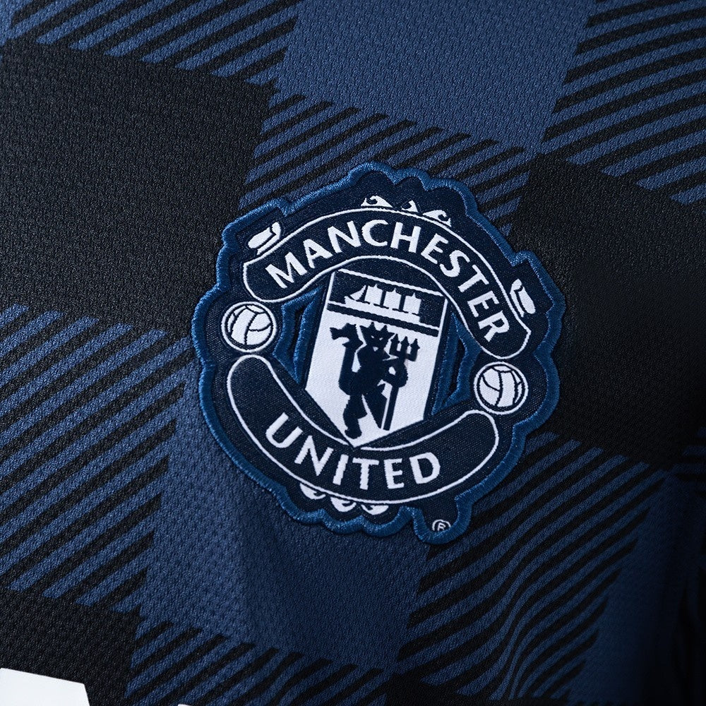 Manchester United Jersey 2013-14 Away Retro Football Kit Long Sleeves