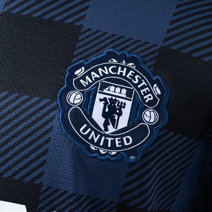 Manchester United Jersey 2013-14 Away Retro Football Kit Long Sleeves