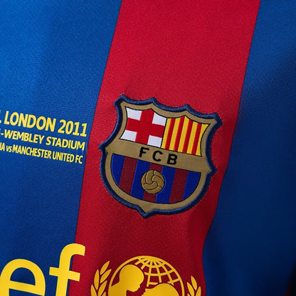 Barcelona Jersey 2010/11 Home Retro Kit