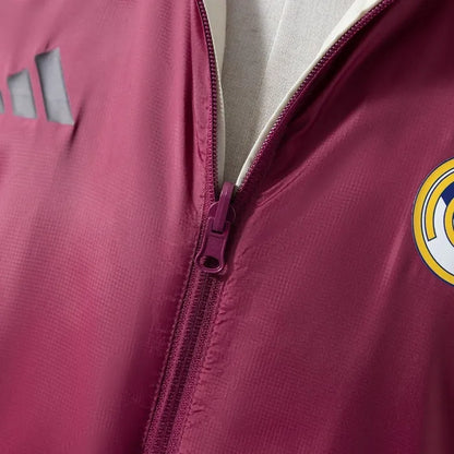 Real Madrid Windbreaker 2025/26 Reversible Football Kit