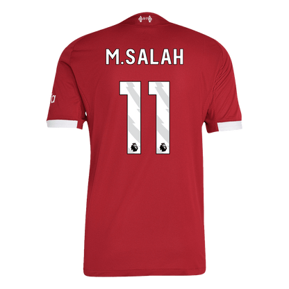 M.SALAH #11 Mens Liverpool Home Jersey 2025/26 - Player Version (Slim Fit)