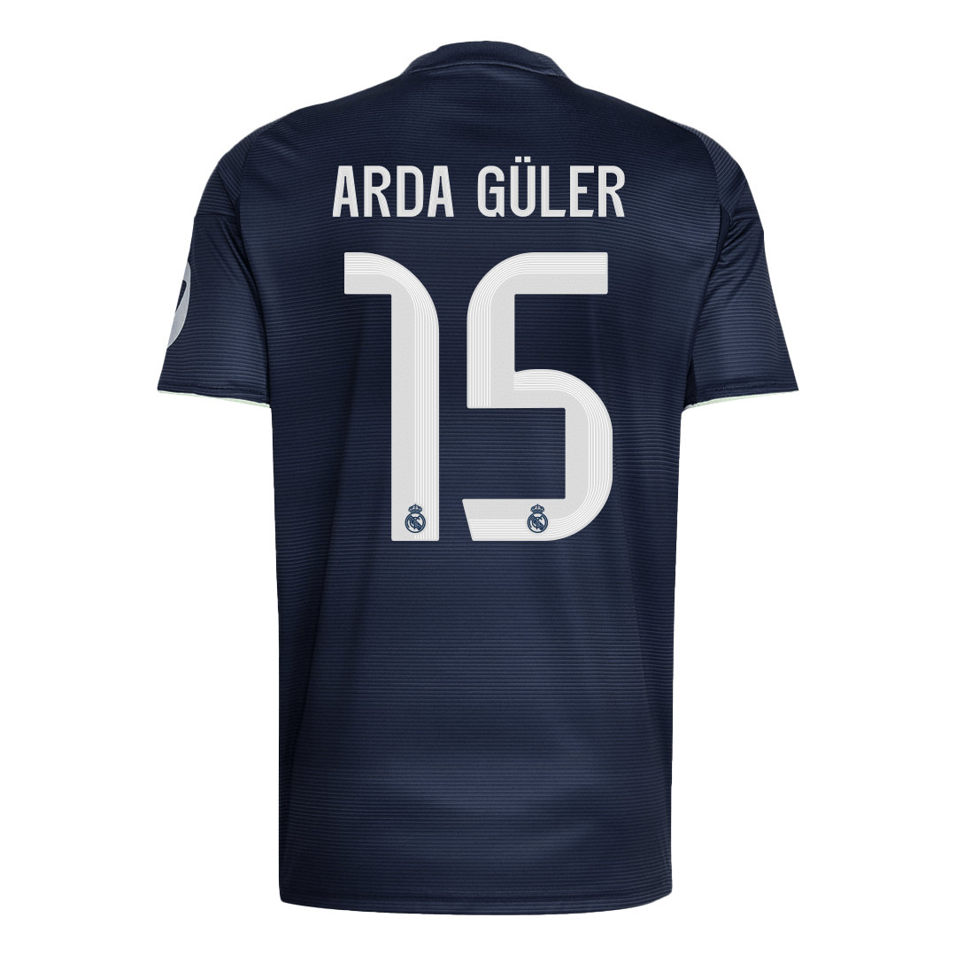 ARDA GÜLER #15 Mens Real Madrid Away Jersey 2025/26 [PREMIUM]
