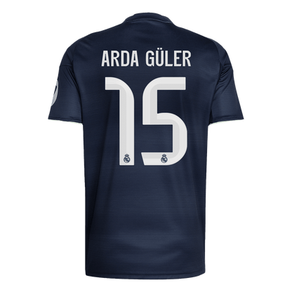 ARDA GÜLER #15 Mens Real Madrid Away Jersey 2025/26 [PREMIUM]