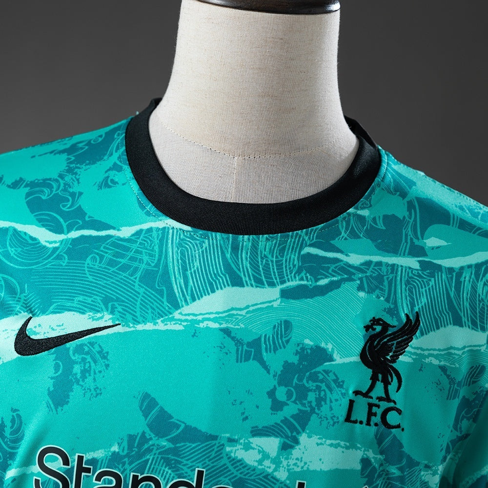 Liverpool Away Jersey 2020-21 Retro Football Kit Soccer Shirt