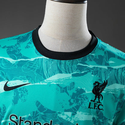 Liverpool Away Jersey 2020-21 Retro Football Kit Soccer Shirt