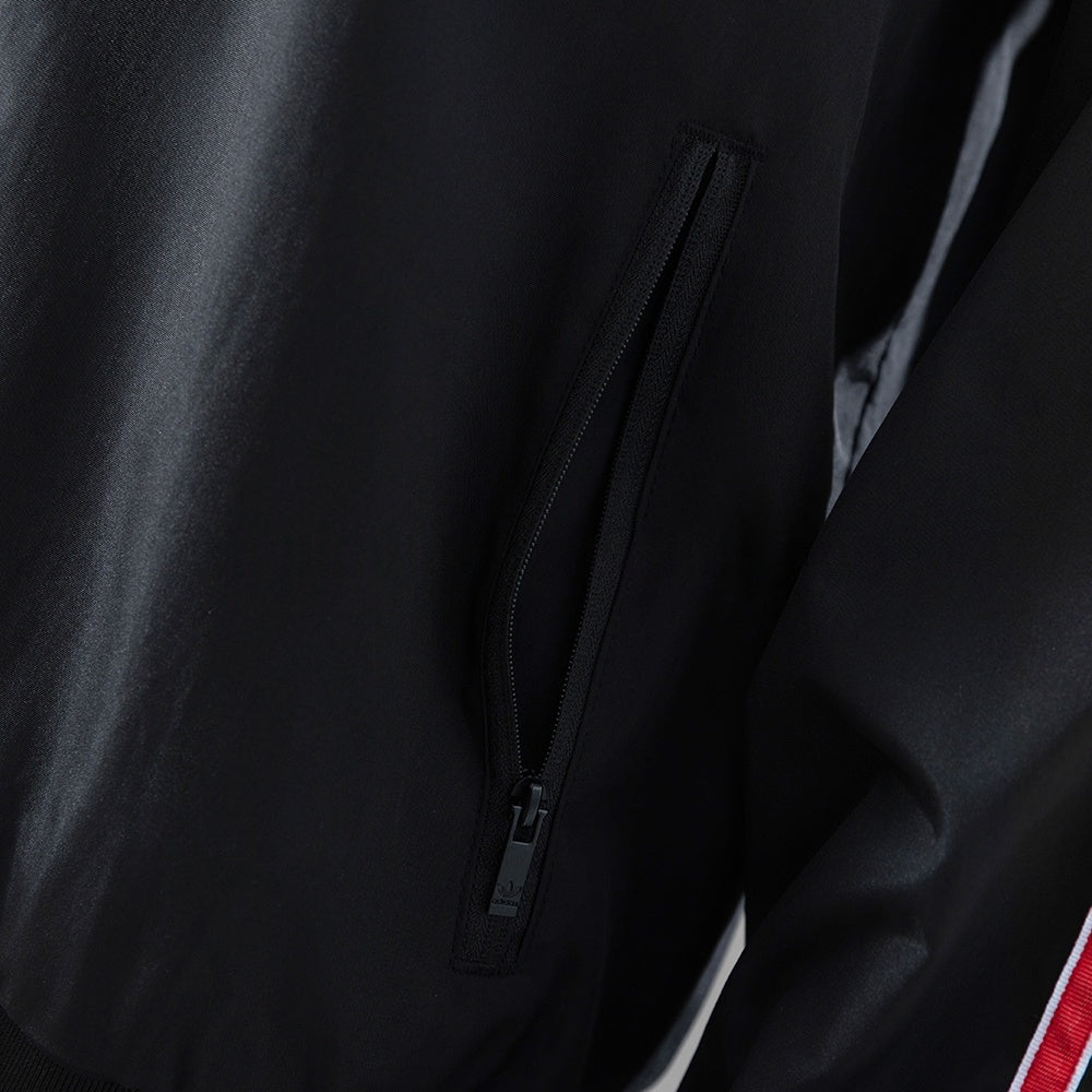 Manchester United Windbreaker 2025-26 Black Football Soccer Jacket