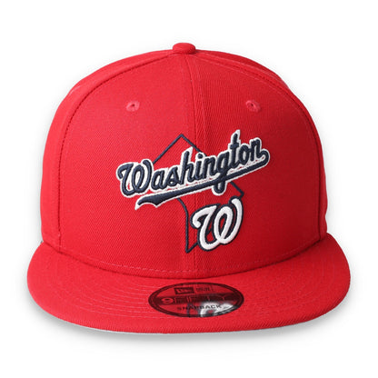New Era Washington Nationals Logo State 9FIFTY Fitted Hat