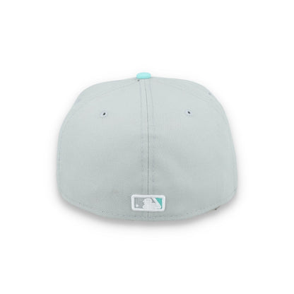 New Era Oakland Athletics 2-Tone Color Pack 59FIFTY Fitted Hat-Gray/Turquoise