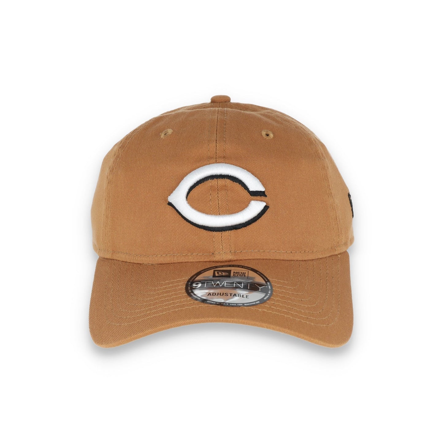 New Era Cincinnati Reds Core Classic 2.0 9TWENTY Adjustable Hat-Khaki
