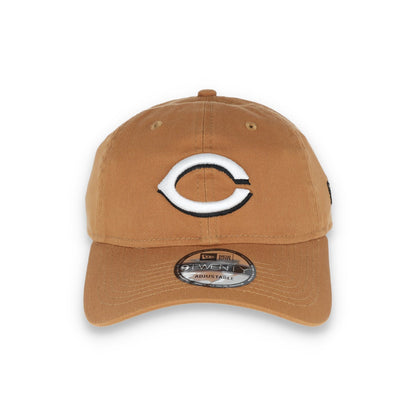New Era Cincinnati Reds Core Classic 2.0 9TWENTY Adjustable Hat-Khaki