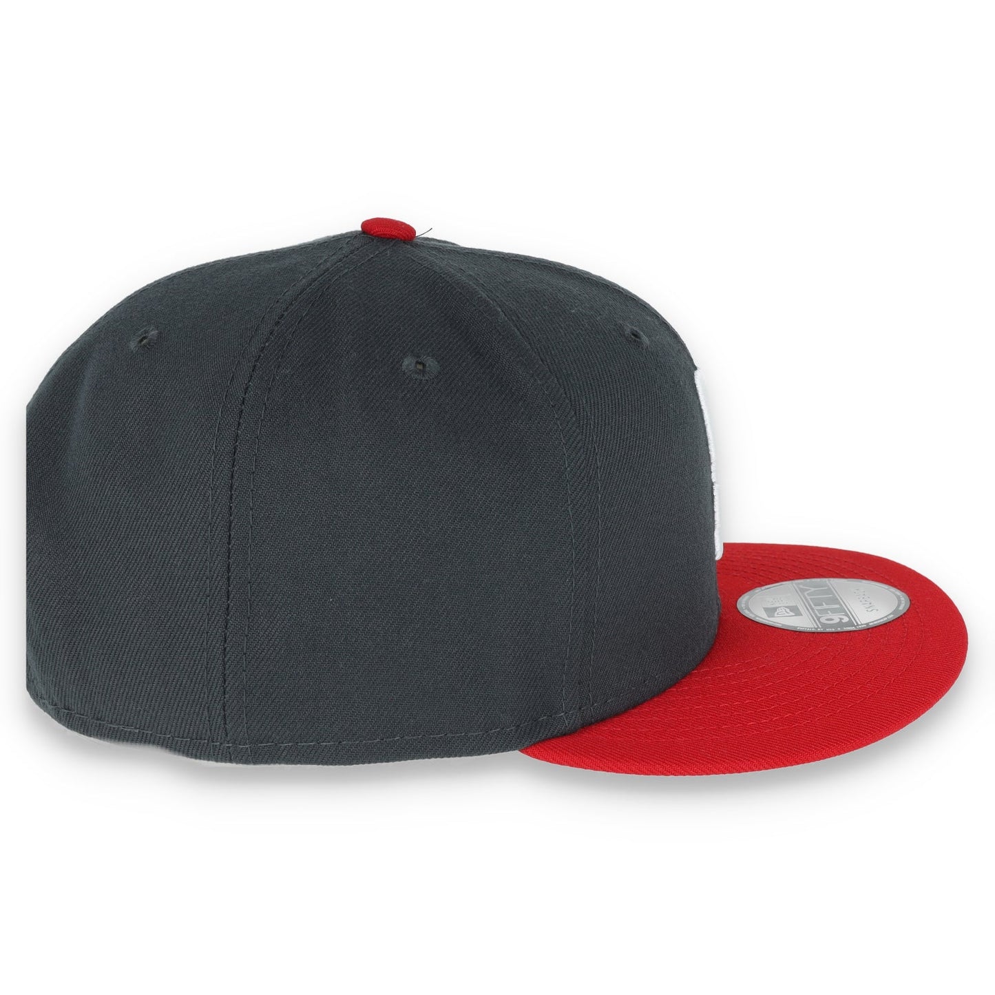 New Era San Diego 2-Tone Color Pack 9FIFTY Snapback Hat-Grey/Red