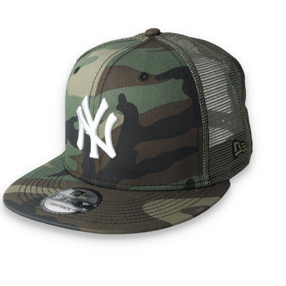 New Era New York Yankees Trucker 9FIFTY Snapback Hat-Camo