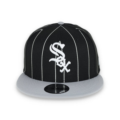 NEW ERA CHICAGO WHITE SOX VINTAGE THROWBACK 9FIFTY HAT-BLACK