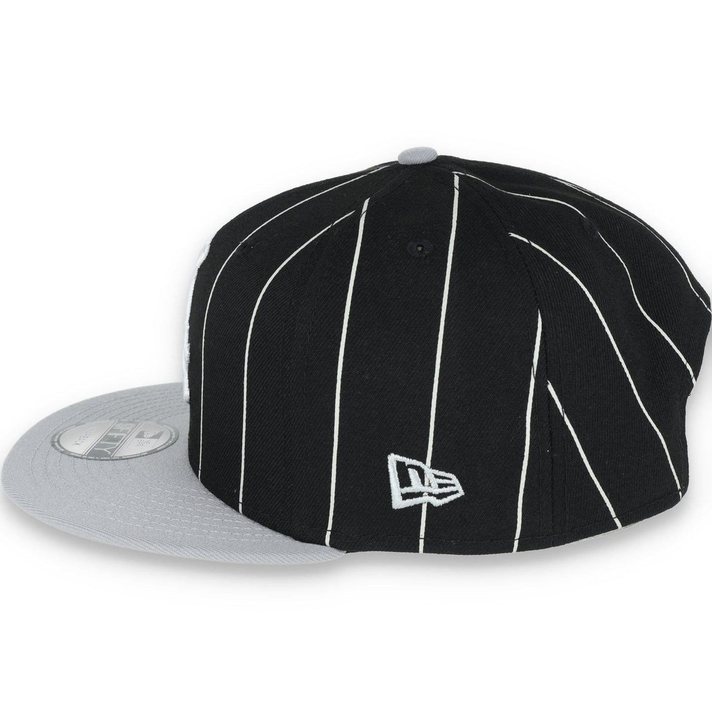 NEW ERA CHICAGO WHITE SOX VINTAGE THROWBACK 9FIFTY HAT-BLACK