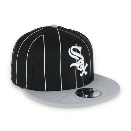NEW ERA CHICAGO WHITE SOX VINTAGE THROWBACK 9FIFTY HAT-BLACK