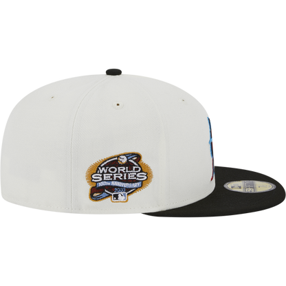 New Era Miami Marlins Throwback 2003 Worlds Series 59FIFTY Fitted Ivory Hat