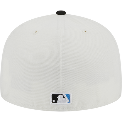 New Era Miami Marlins Throwback 2003 Worlds Series 59FIFTY Fitted Ivory Hat