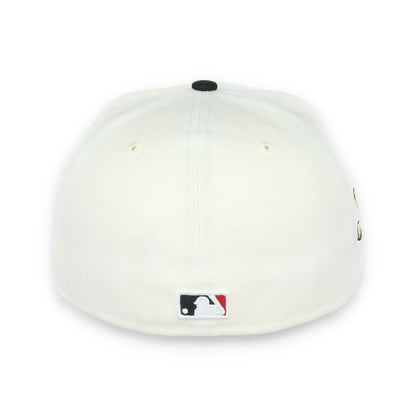 New Era Arizona Diamondback Throwback 2001 World Series Side Patch 59FIFTY Fitted Ivory Hat
