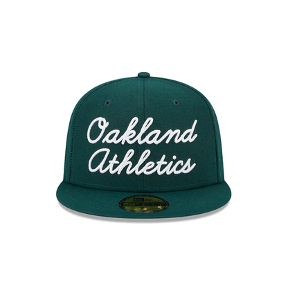 New Era Oakland Athletics Fairway Script 59FIFTY Fitted