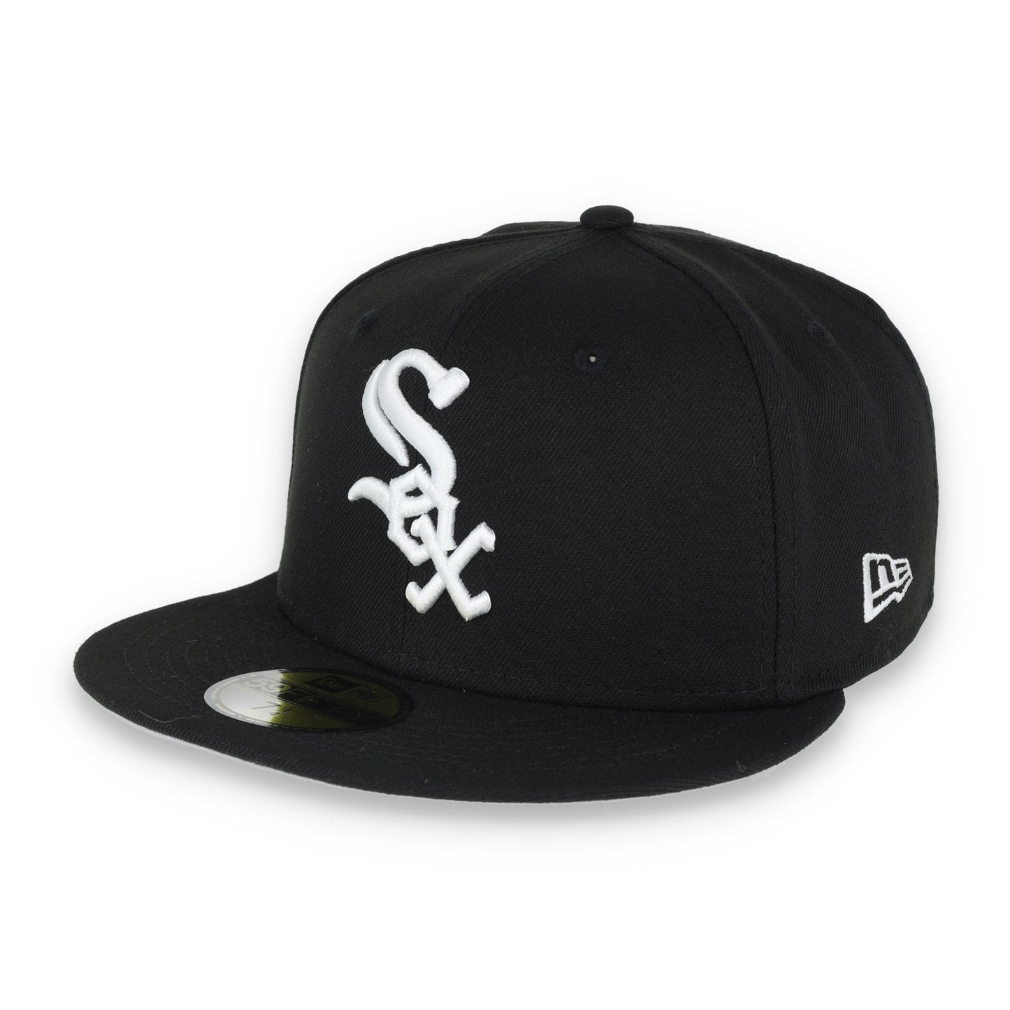 New Era Chicago White Sox Team Name Side Patch 59FIFTY Fitted Hat