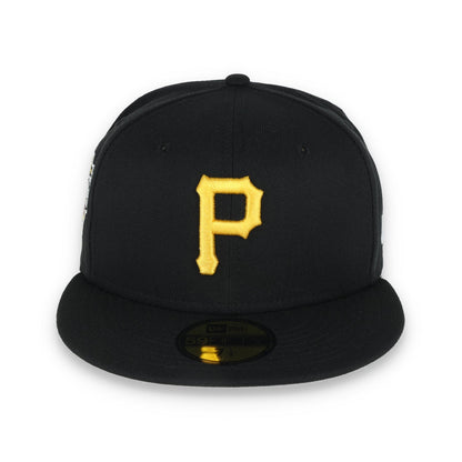 New Era Pittsburgh Pirates Team Name Side Patch 59FIFTY Fitted Hat
