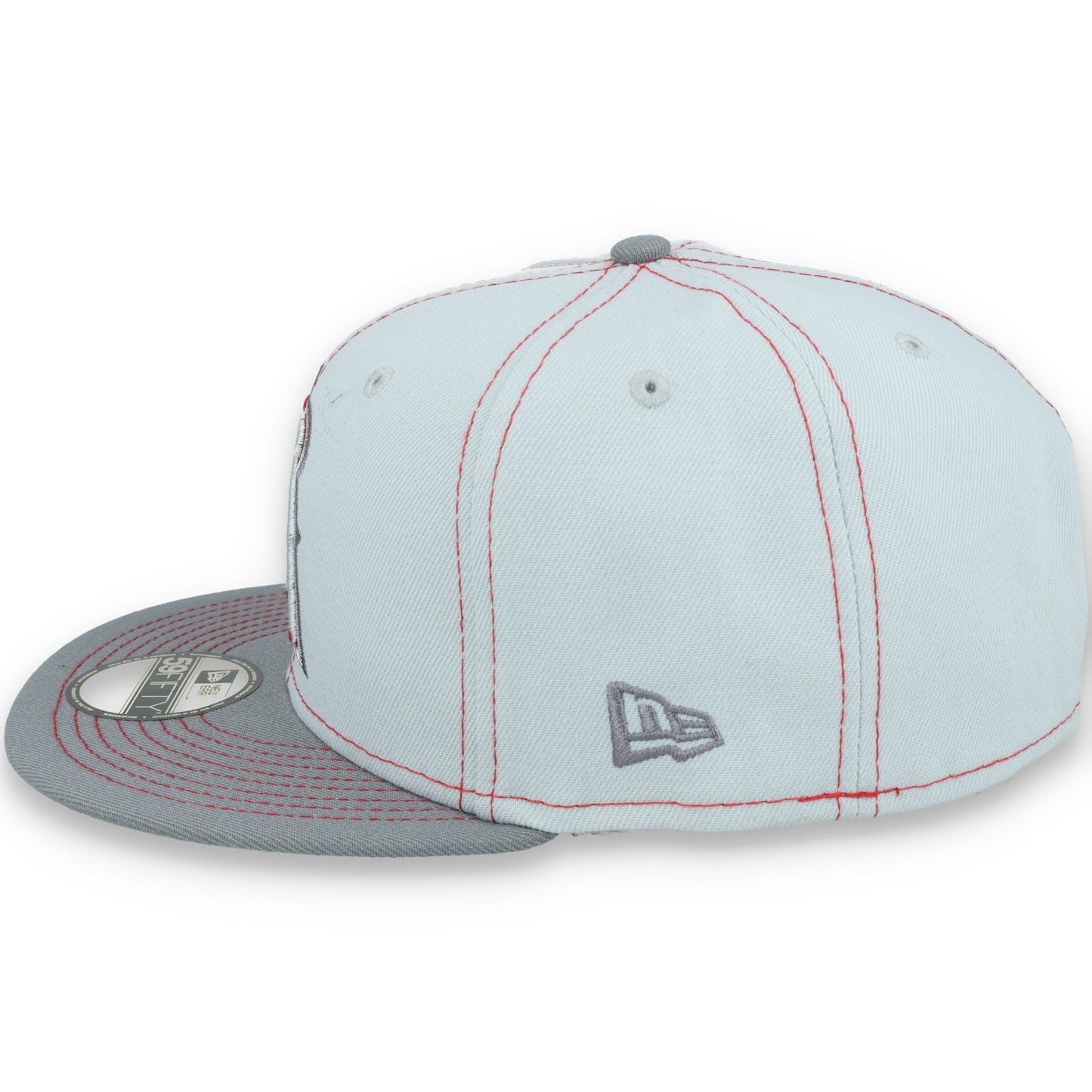 New Era Los Angeles Angels Gray Pop 59FIFTY Fitted Hat- Gray