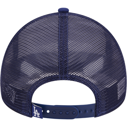 New Era Los Angeles Dodgers A Frame Stacked Trucker Cap