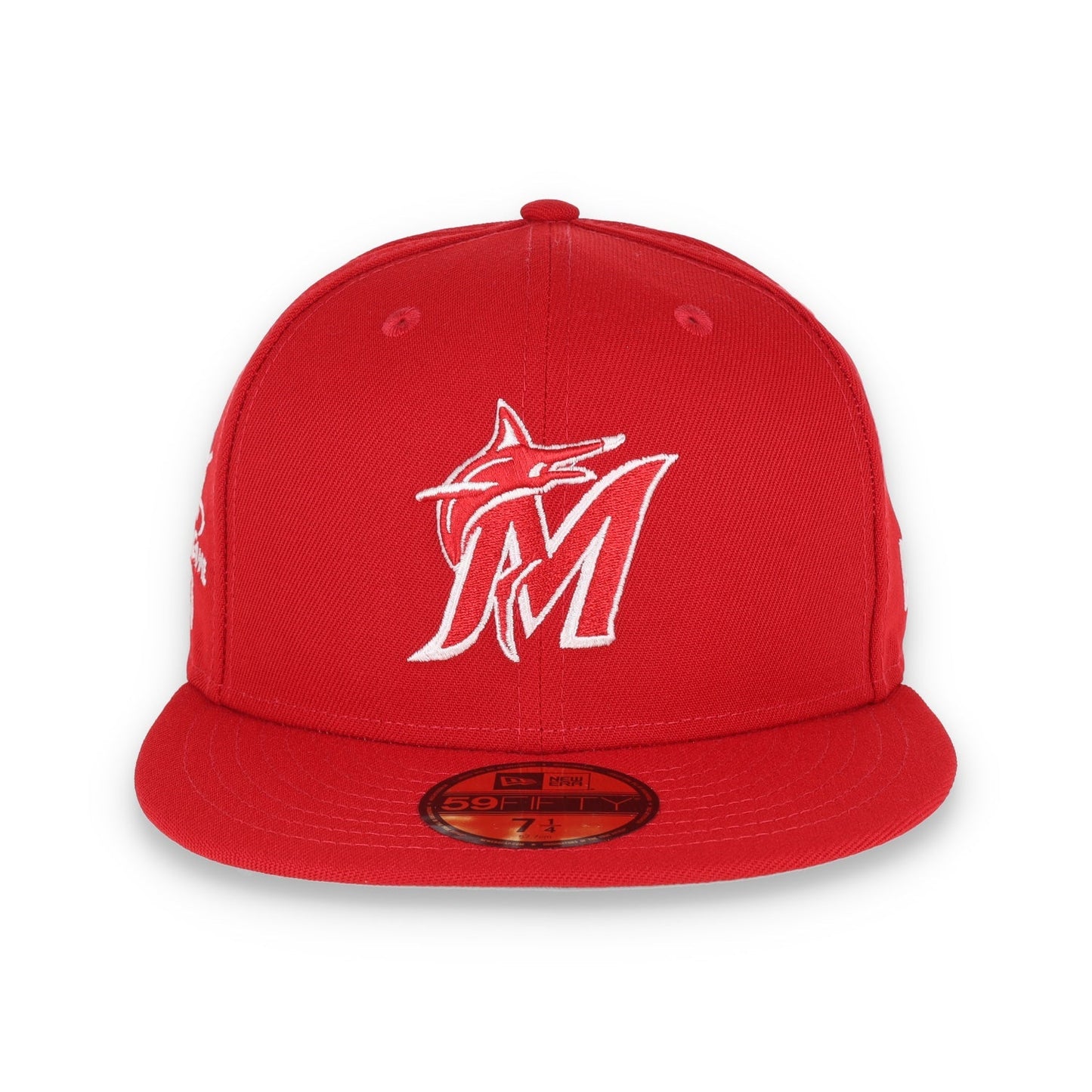 New Era Miami Marlins Side Patch 2017 All Star 59Fifty Fitted-Red/White