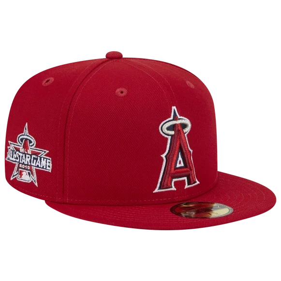 Los Angeles Angels All Star Game 2010 59FIFTY FITTED HAT-RED