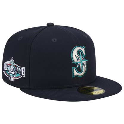 New Era SEATTLE MARINERS All-Star Game 2001 Side Patch 59FIFTY - Navy