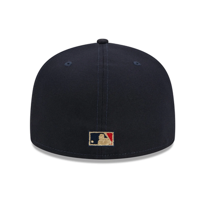 New Era St. Louis Cardinals Laurel 1942 World Series Side Patch 59fifty Fitted Cap-Navy