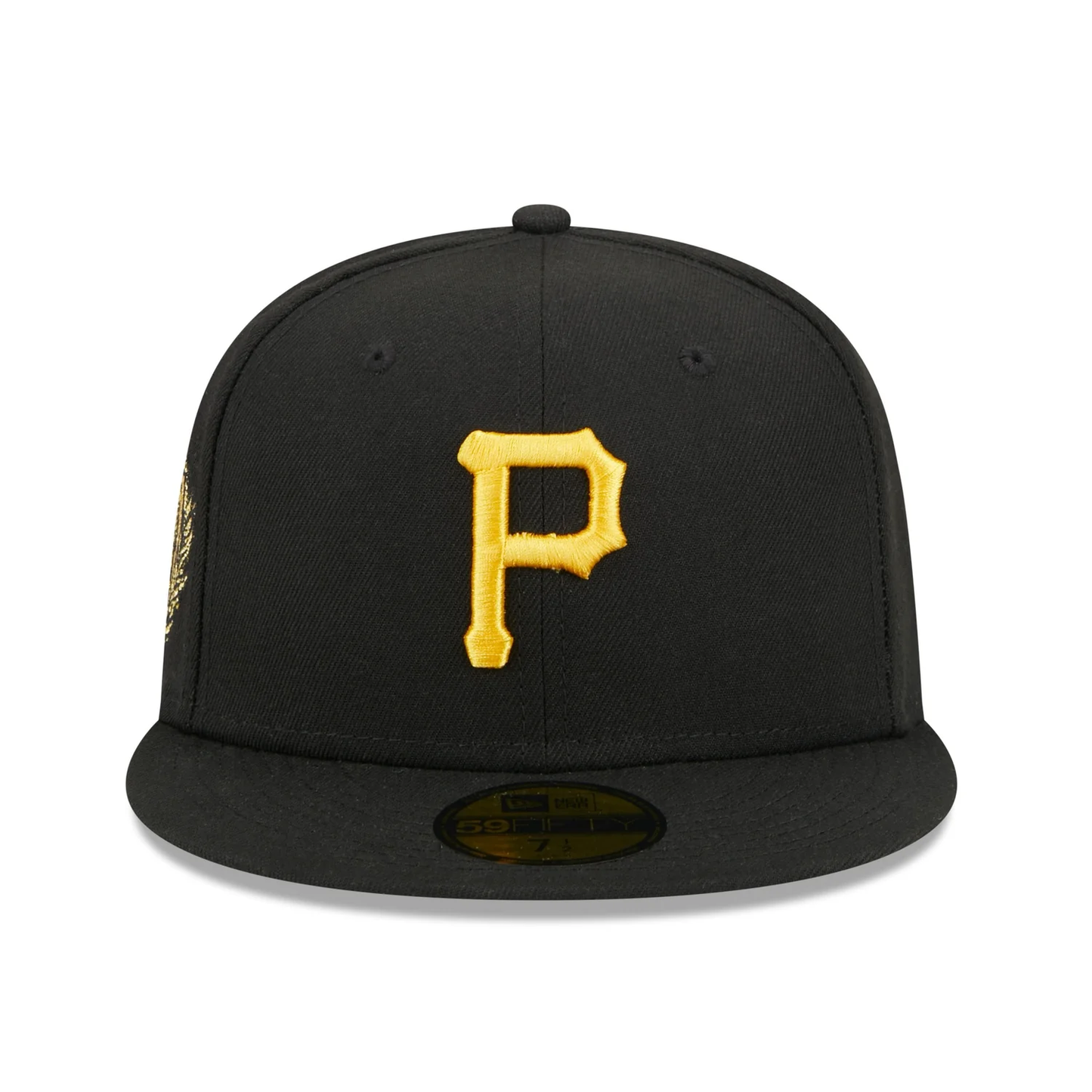 New Era Pittsburgh Pirates Laurel 1925 World Series Side Patch 59fifty Fitted Cap-Black