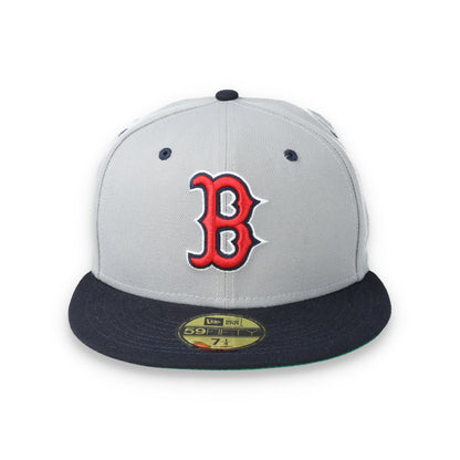 New Era Boston Red Sox Retro City 59FIFTY Fitted Hat- Grey/Navy/Green