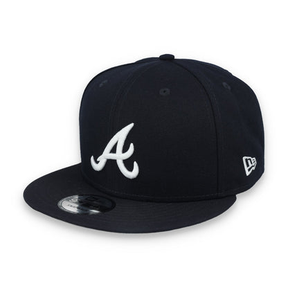 New Era Atlanta Braves On Field Alternative  9Fifty Snapback hat-NAVY/white