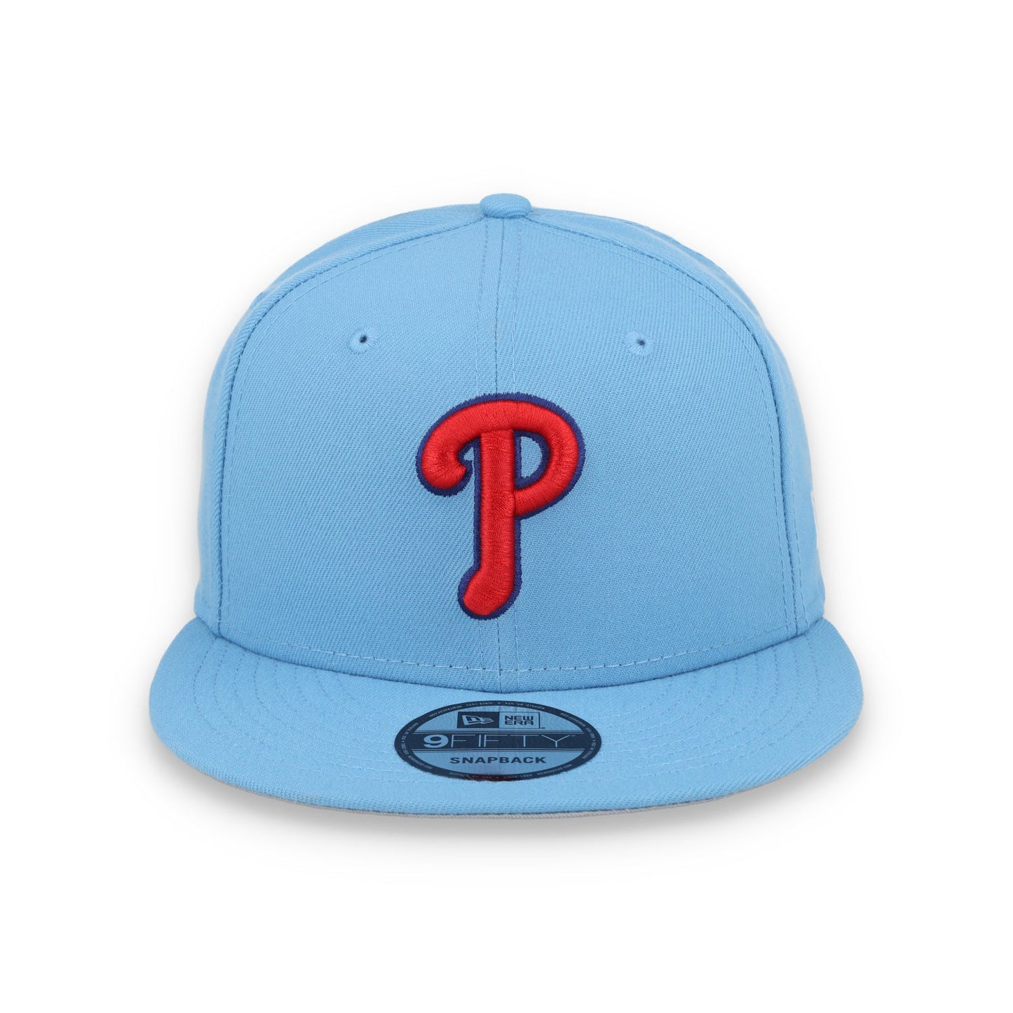 New Era Philadelphia Phillies Evergreen MLB 9Fifty Snapback- Sky Blue