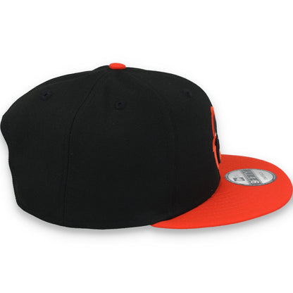 New Era Baltimore Orioles 9Fifty  Snapback Hat-Black-orange