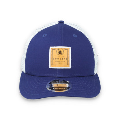 New Era  Los Angeles Dodgers Court Sport Low Profile 9FIFTY Trucker Snapback Hat