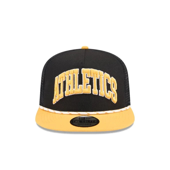 New Era Oakland Athletics Throwback The Golfer Snapback Hat