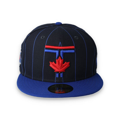 New Era Men's Toronto Blue Jays Throwback City Connect 59FIFTY Fitted Hat 2024 - Navy