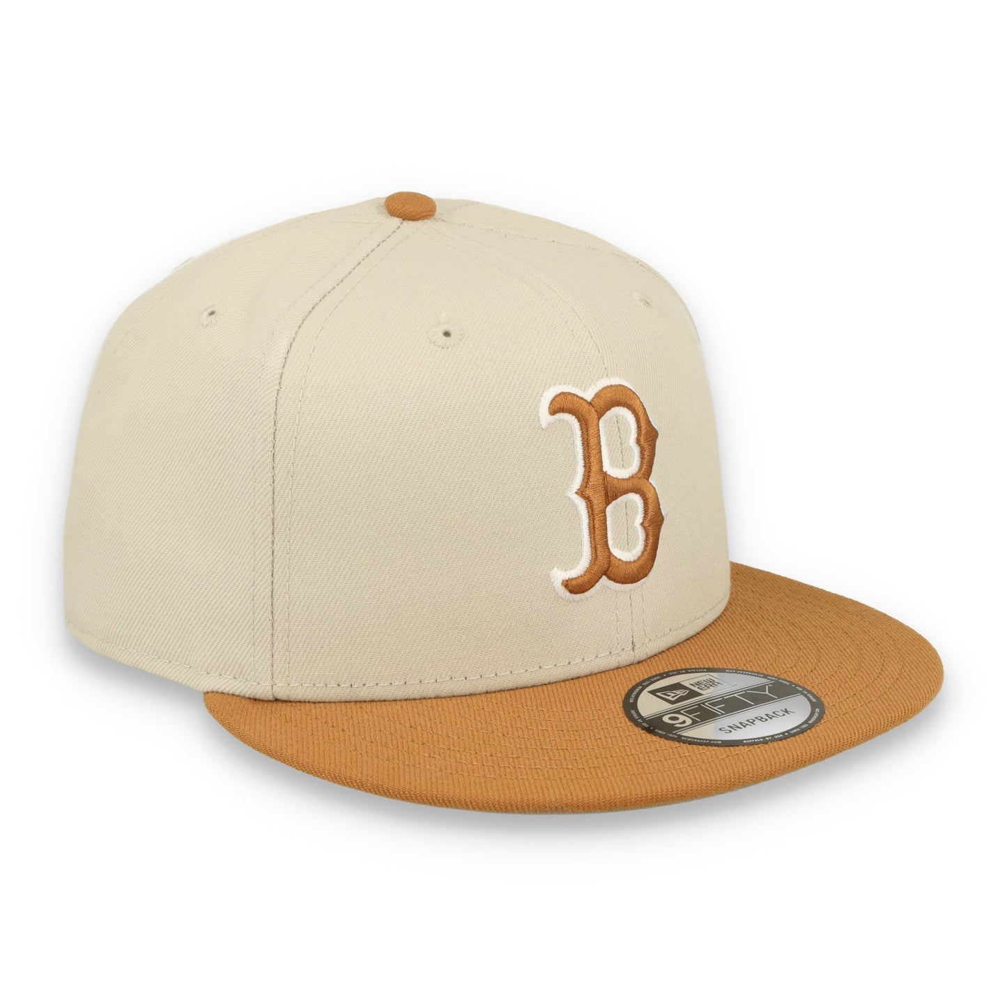 New Era Boston Red Sox Color Pack 9FIFTY Snapback Hat-Stone/Light Bronze