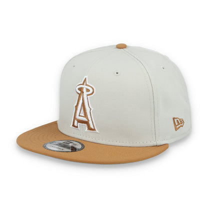 New Era Los Angeles Angels Color Pack 9FIFTY Snapback Hat-Stone/Light Bronze