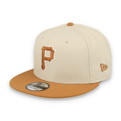 New Era Pittsburg Pirates Color Pack 9FIFTY Snapback Hat-Stone/Light Bronze
