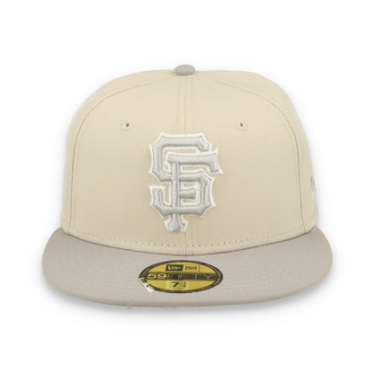 New Era San Francisco Giants TWO-TONE COLOR PACK 59FIFTY Fitted hat-Khaki/Grey