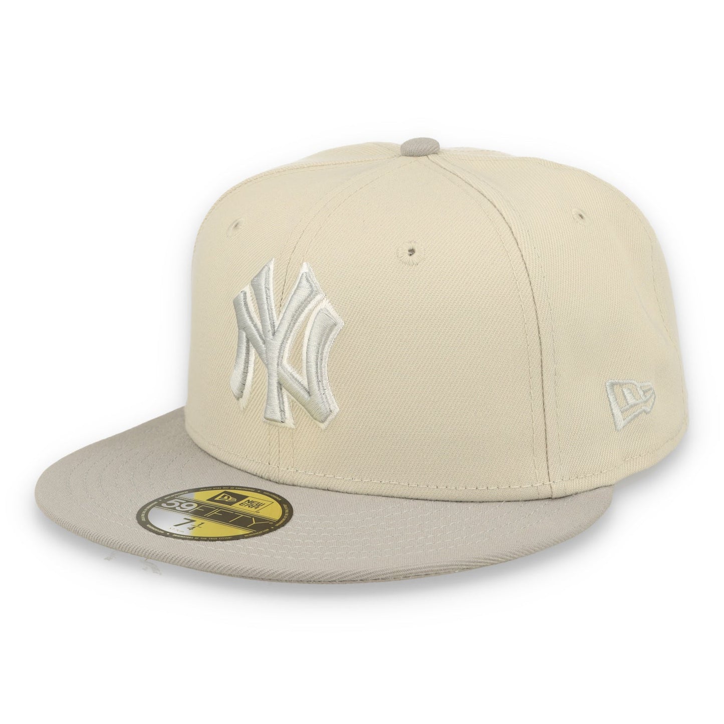 New Era New York Yankees TWO-TONE COLOR PACK 59FIFTY Fitted hat-Khaki/Grey