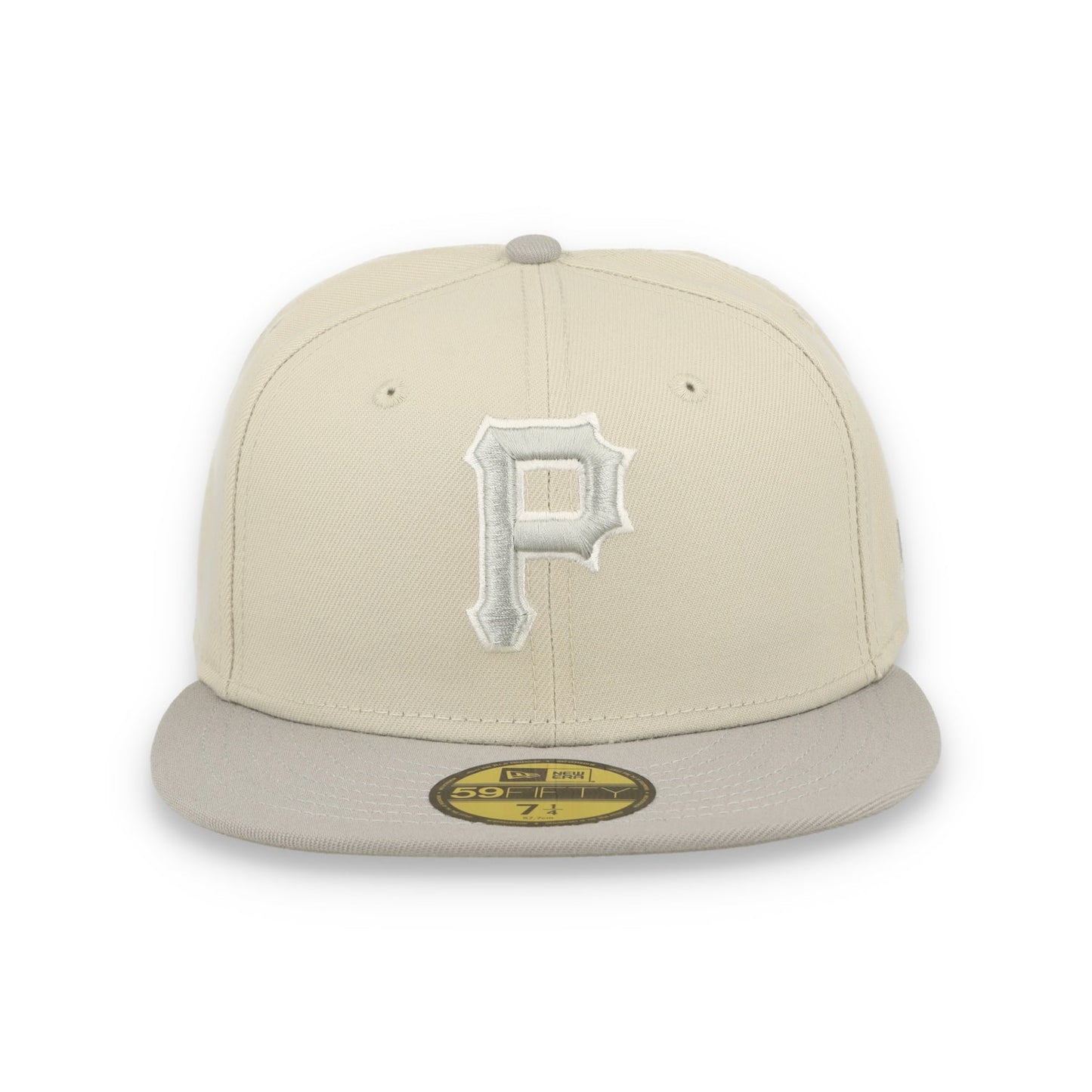 New Era Pittsburg Pirates TWO-TONE COLOR PACK 59FIFTY Fitted hat-Khaki/Gray