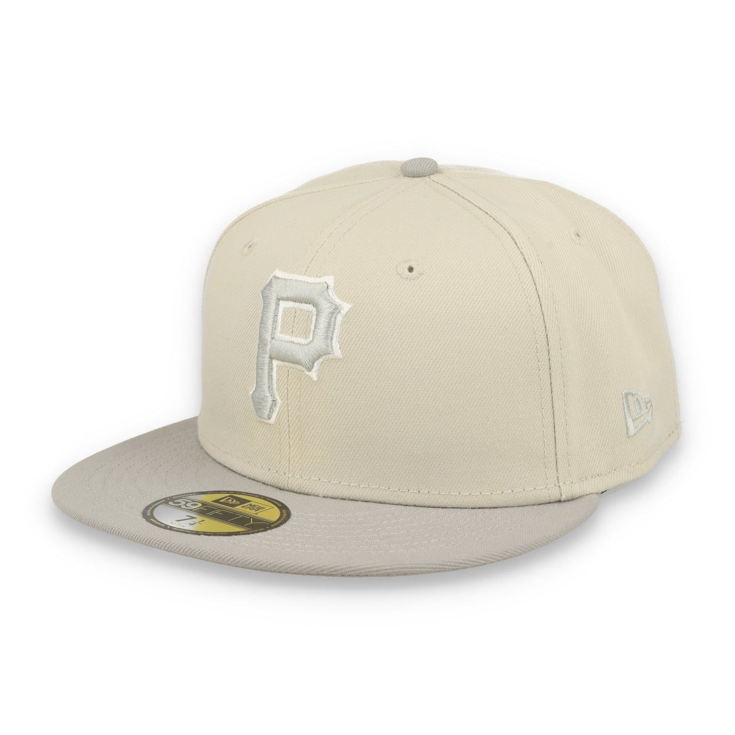 New Era Pittsburg Pirates TWO-TONE COLOR PACK 59FIFTY Fitted hat-Khaki/Gray