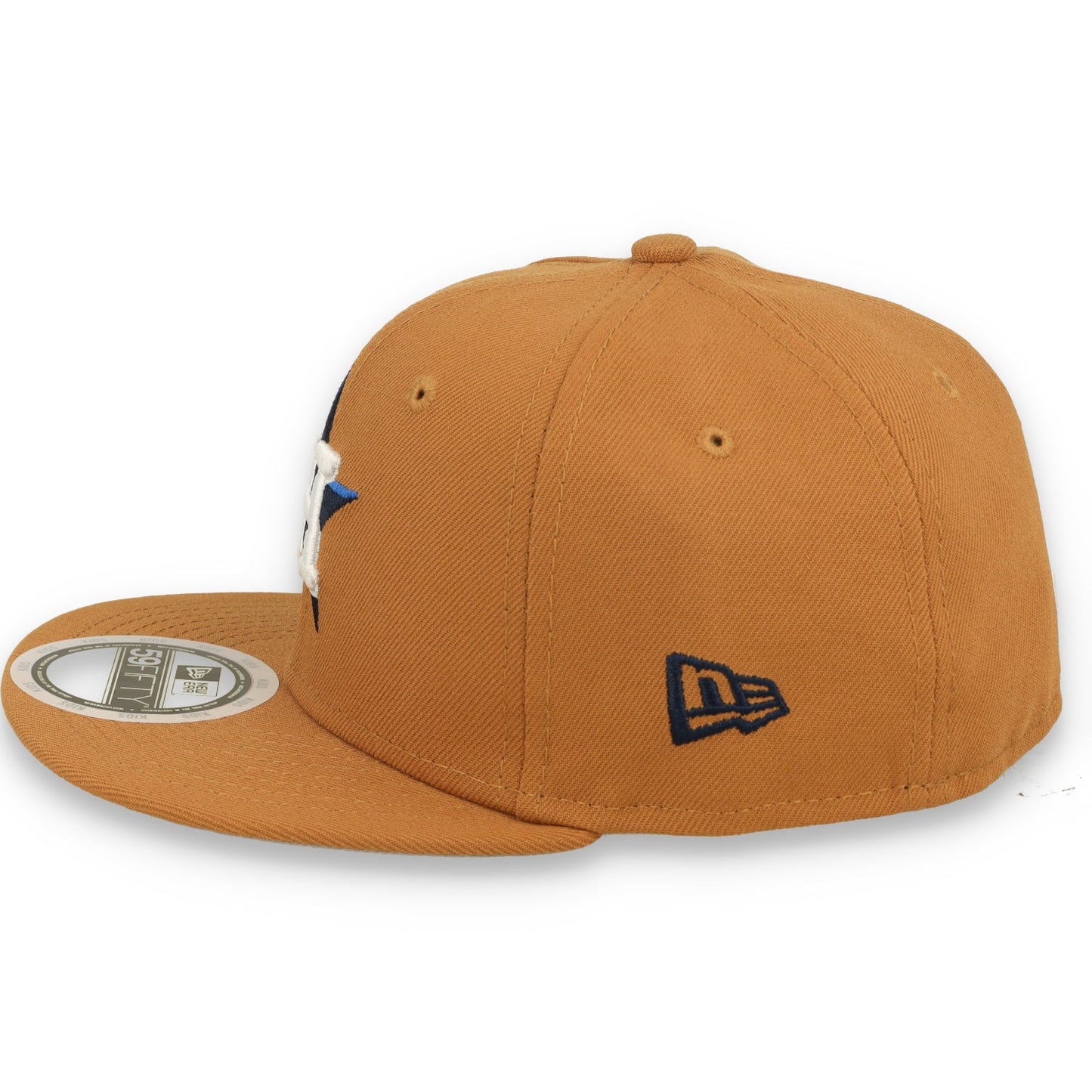 New Era Kids Houston Astros Color Pack 59FIFTY Fitted Hat- Light Bronze