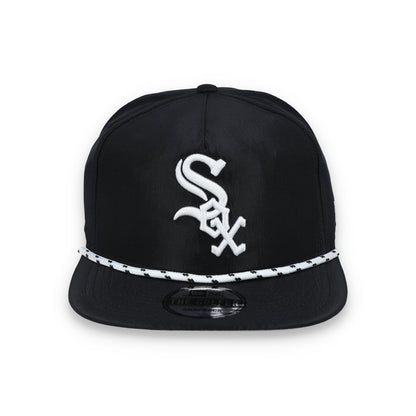New Era Chicago White Sox Golfer Team Rope Snapback Hat - Black