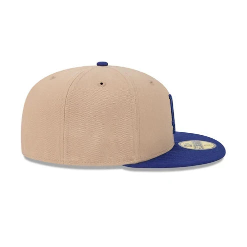 New Era Los Angeles Dodgers 59FIFTY Fitted Hat-Camel